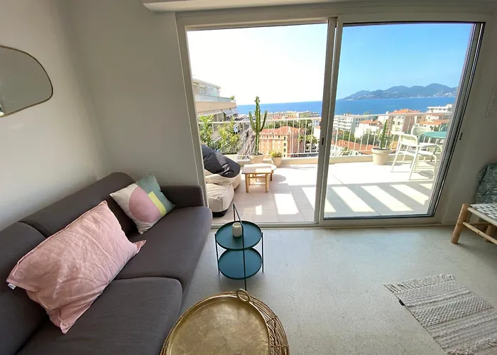 Vue A Couper Le Souffle - Nouveau Entierement Renove Lejlighed Cannes